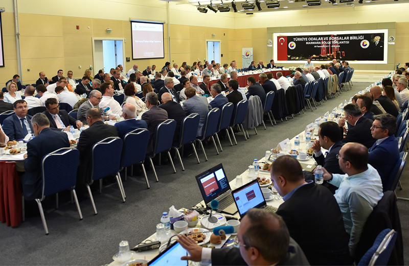 Bülend Engin ‘in Başkanı Olduğu Çanakkale Ticaret ve Sanayi Odası TOBB Trakya Marmara Bölge Toplantısı’na Katıldı