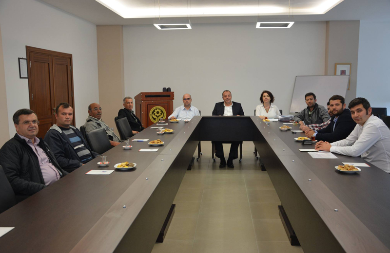 Bülend Engin’in Başkanı Olduğu ÇTSO’da 14 No’lu Meslek Grubu İle Toplantı Yapıldı