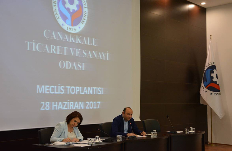 Bülend Engin ’in Başkanı Olduğu ÇTSO’da Haziran Ayı Olağan Meclis Toplantısı Yapıldı
