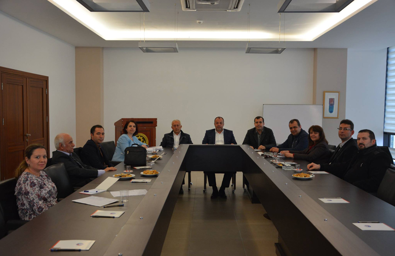 Bülend Engin'in Başkanlığını Yaptığı ÇTSO Yönetim Kurulu 6 No’lu Meslek Grubu Üyeleri İle Toplandı