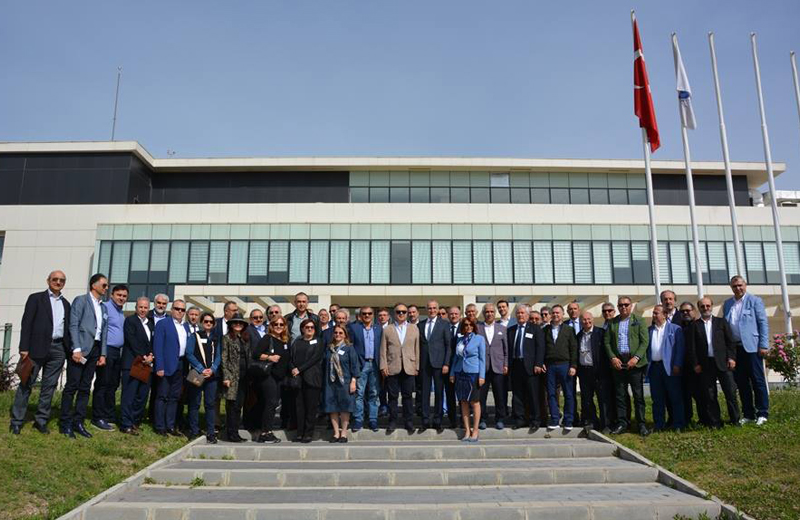 İstanbul Sanayi Odası Meclis ve Yönetim Kurulu Üyeleri Bülend Engin ‘in Başkanı Olduğu ÇTSO Ziyaret Etti